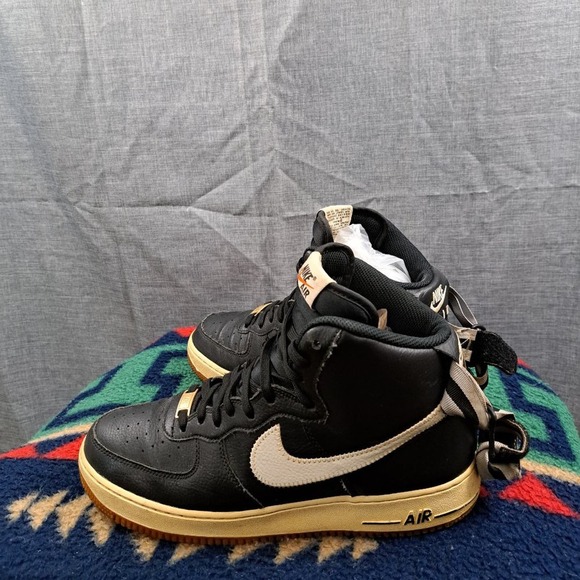 Nike Other - Nike Air Force 1 High Mens Size 10 Black Basketball Shoes Sneakers 315121